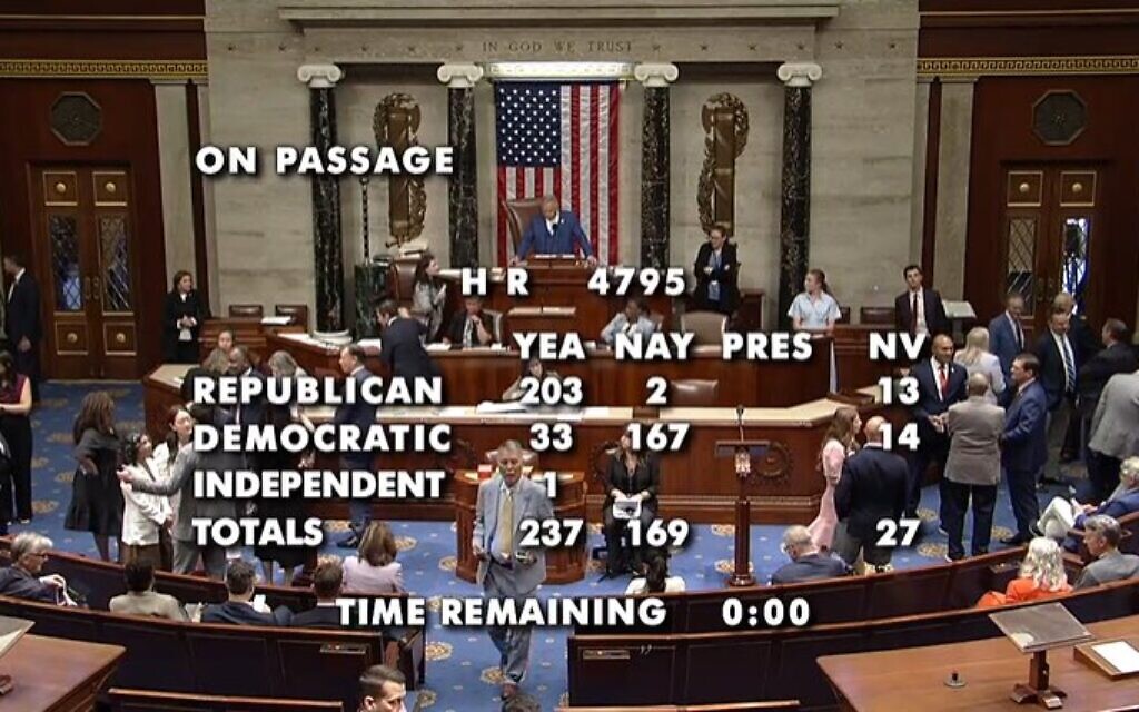 House of Representatives. Pic: Twitter/X