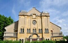 The Rákospalota synagogue in Budapest. Photo Credit: Wikipedia