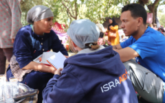 IsraAID workers in Morocco after an earthquake in September 2023 IsraAID workers in Morocco after an earthquake in September 2023