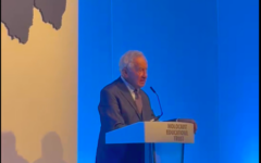 Simon Schama at HET dinner