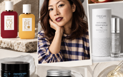 Bee Shapiro with her New Year fragrances and products to help shed some years