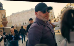 Wayne Rooney in Krakow for Disney X documentary Wayne Rooney in Krakow for Disney X documentary