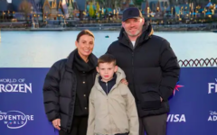 Wayne and Coleen Rooney with son Cas