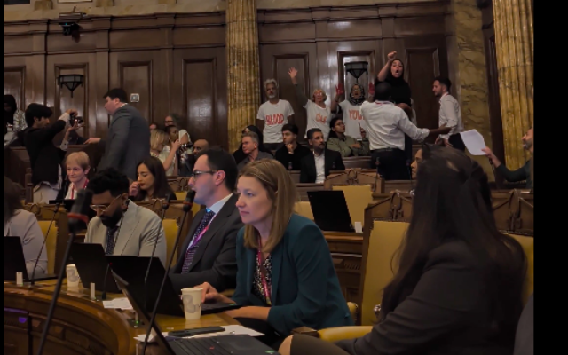 PSC activists disrupt Redbridge Council meeting