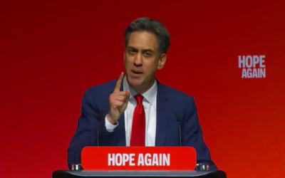 Ed Miliband condemns Netanyahu in conference speech