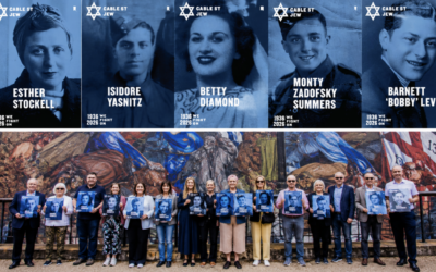 Some of the faces of Cable Street who will be carried on the march on 4th October 2026  (photos by Elliot Jacobs)