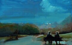 Sunset and Friendship by Vanessa Brassey