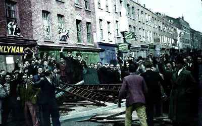 The Battle for Cable Street (credit rarehistoricalphotos.com)