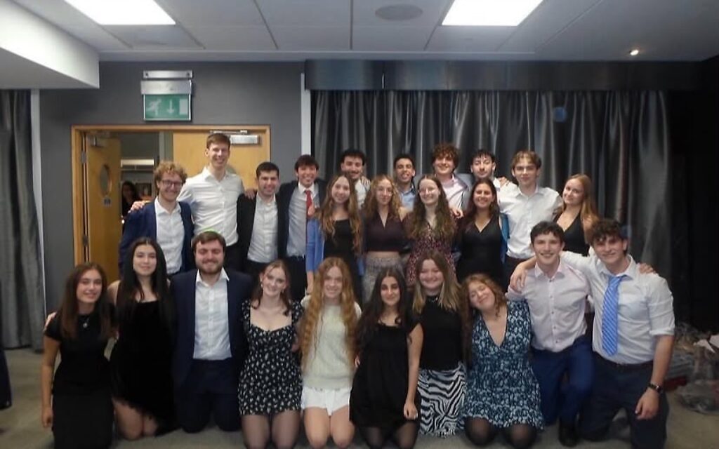Warwick’s JSoc’s executive committee and Freshers’ Representatives at the event