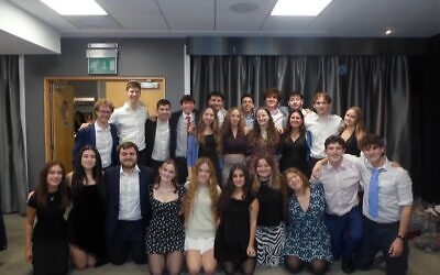 Warwick’s JSoc’s executive committee and Freshers’ Representatives at the event