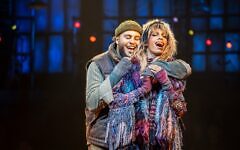 Billy Nevers as Tom Collins and Jeevan Braich as Angel in Jonathan Larson's Rent (credit:Pamela Raith) Billy Nevers as Tom Collins and Jeevan Braich as Angel in Jonathan Larson's Rent (credit:Pamela Raith)