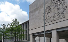 Manchester Crown Court, where two Iranian men accused of plotting a bomb attack on Jewish sites will stand trial in June 2027. Photo Credit: Stephen Richards/Wikimedia Commons, CC BY-SA 2.0