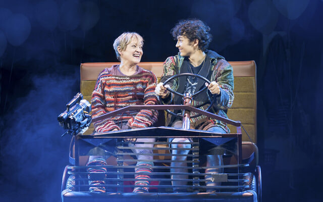 Maria Friedman as Kimberly Levaco and Gilli Jones as Seth Weetis in Kimberly Akimbo. Photo: Marc Brenner