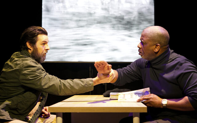 Micky Cochrane and Faz Singhateh in The Moth. Photo: Victoria Wai