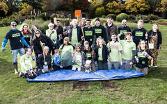 Mitzvah-Day-volunteer-group-of-all-ages-and-faiths-tidy-Canons-Park Pic: Godrey Dayan Mitzvah-Day-volunteer-group-of-all-ages-and-faiths-tidy-Canons-Park Pic: Godrey Dayan