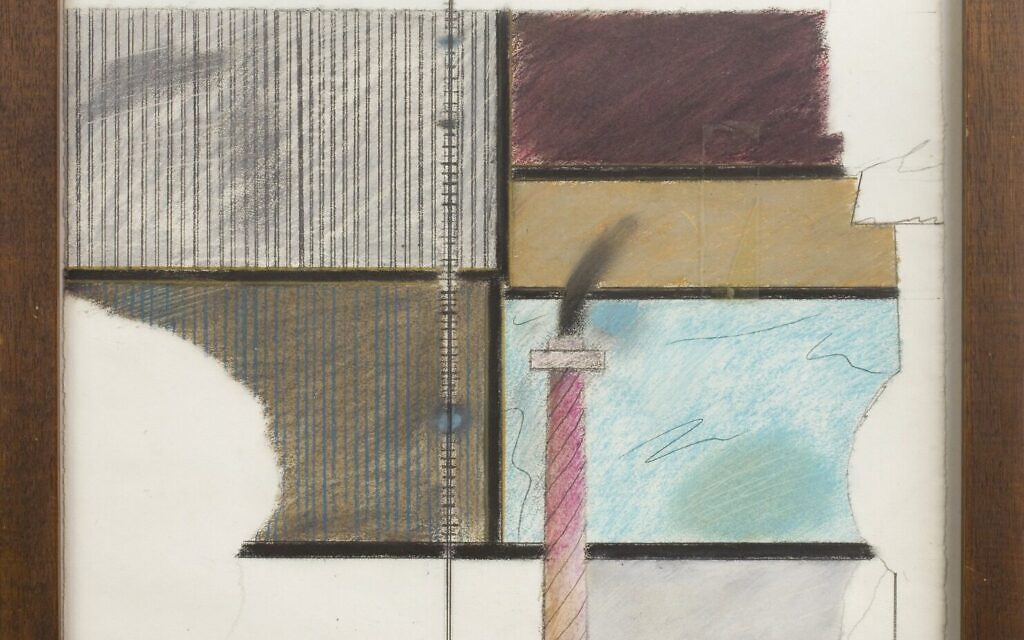 Purple Tower by R B Kitaj