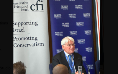 Andrew Mitchell speaks at Tory Party conference event in Birmingham