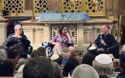 Anthony Julius, Hadley Freeman and Simon Sebag Montefiore discuss the meaning and future of Zionism at West London Synagogue.
