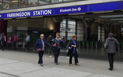 Farringdon Station in London, where a Jewish passenger was allegedly threatened with removal following a confrontation with Thameslink staff.
Credit: Sunil060902 / Wikimedia Commons / CC BY-SA 4.0
