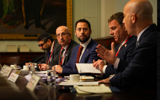 Meeting of J7 task force in London