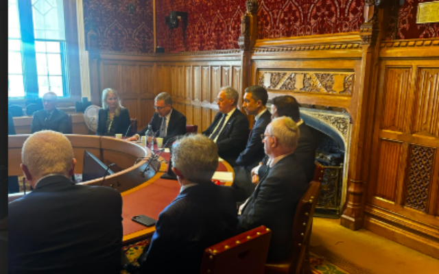 APPG on Israel stage Oct 7 memorial event in Westminster