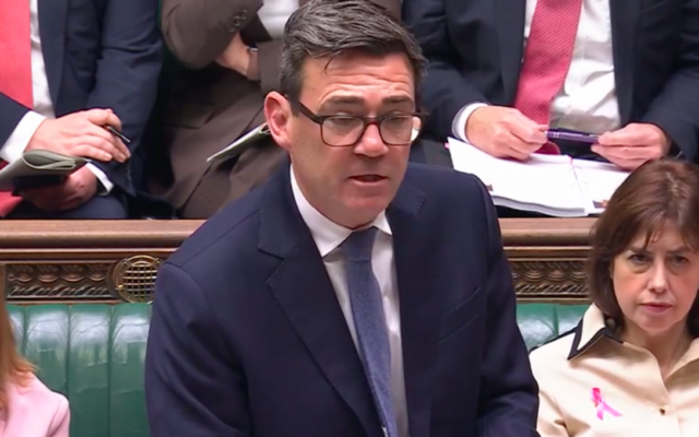 Andy Burnham at PMQs