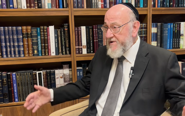 Chief Rabbi Mirvis on the 'What Next' Jewish News podcast series