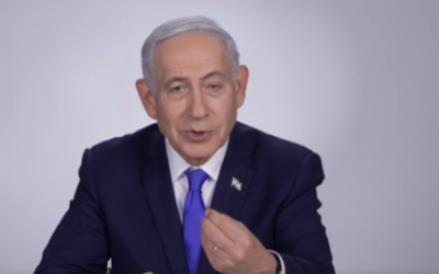 Benjamin Netanyahu features in a Likud party election advert