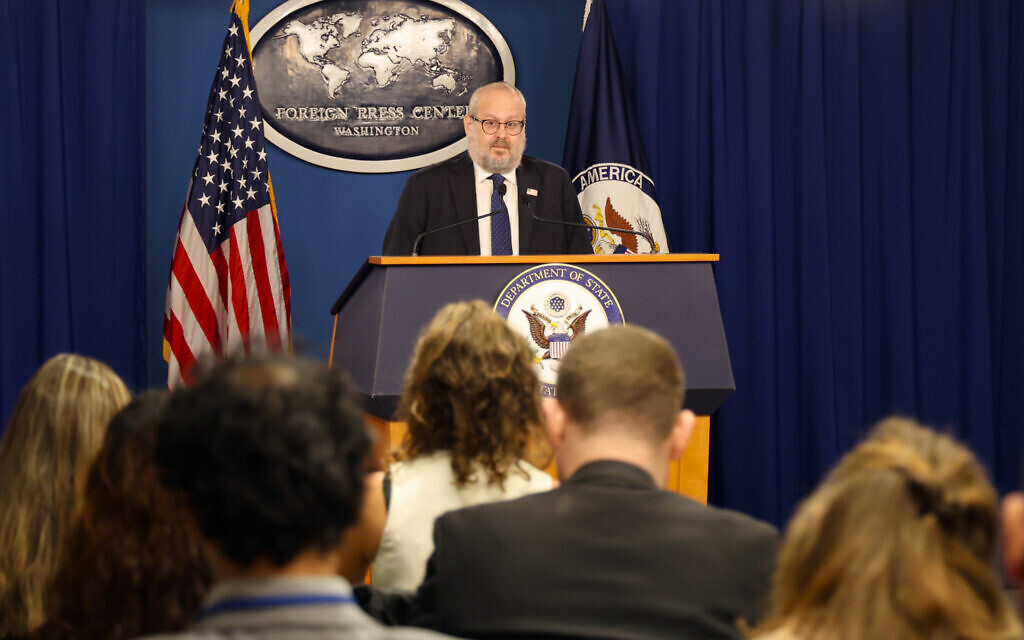 Ambassador Rabbi Yehuda Kaploun, U.S. Special Envoy to Monitor and Combat Antisemitism Briefing at the Foreign Press Centre, 5 October 2026