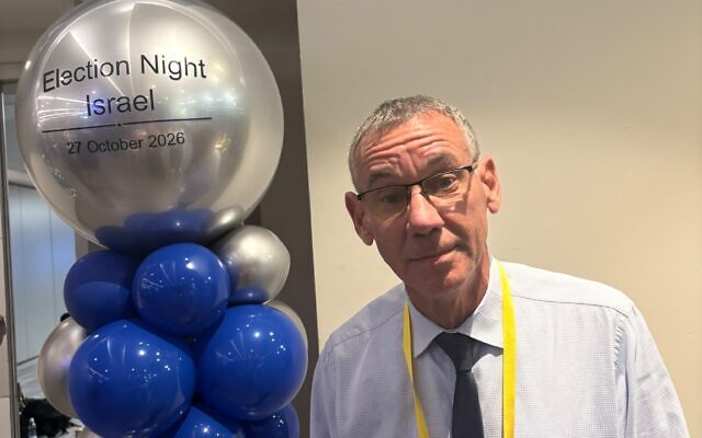 Mark Regev in Tel Aviv. Pic: Nicole Lampert Mark Regev in Tel Aviv. Pic: Nicole Lampert