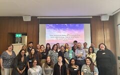 Anne Frank Trust staff at their away day, exploring how difficult conversations can help challenge prejudice and build understanding